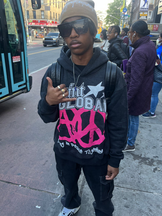 Romans”Saint global” hoodie pink
