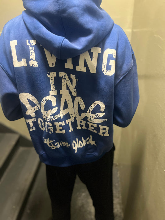 Romans “Saint global” hoodie blue